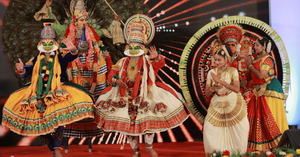 Authentic Kathakali Performance in Kerala – A Cultural Spectacle